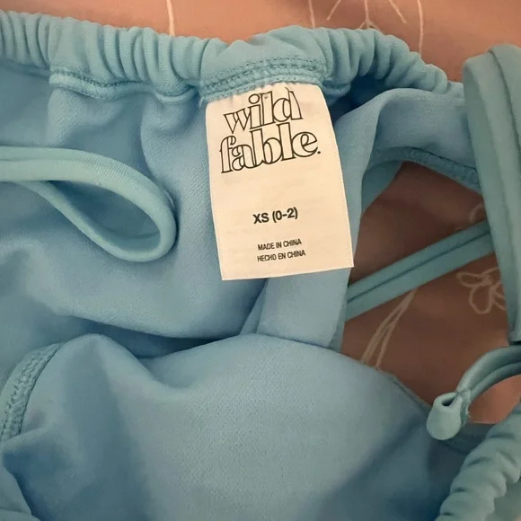 Wild Fable Light Blue Bikini Set - Picture 2 of 6